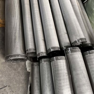 Sito z uszczelką SS316 z zakładanymi krawędziami do separatorów Rotex