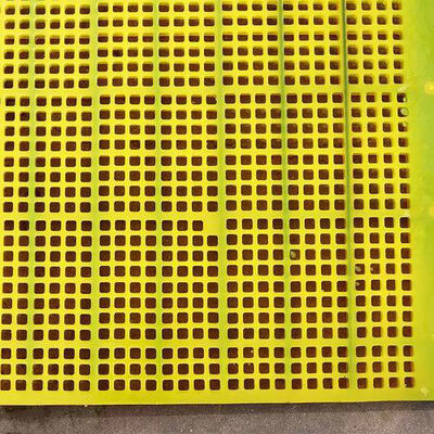 Odporne na zużycie 600x600mm WS 85 Otwarte panele ekranowe z poliuretanu Montaż śrubowy do odwadniania miedzi