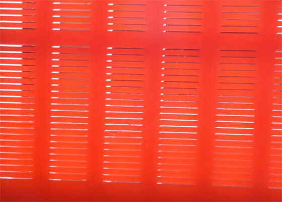 Ekran wysokiej częstotliwości do wydobycia poliuretanu (1040x700 mm) z przysłoną 1-10 mm, wysoka odporność na zużycie